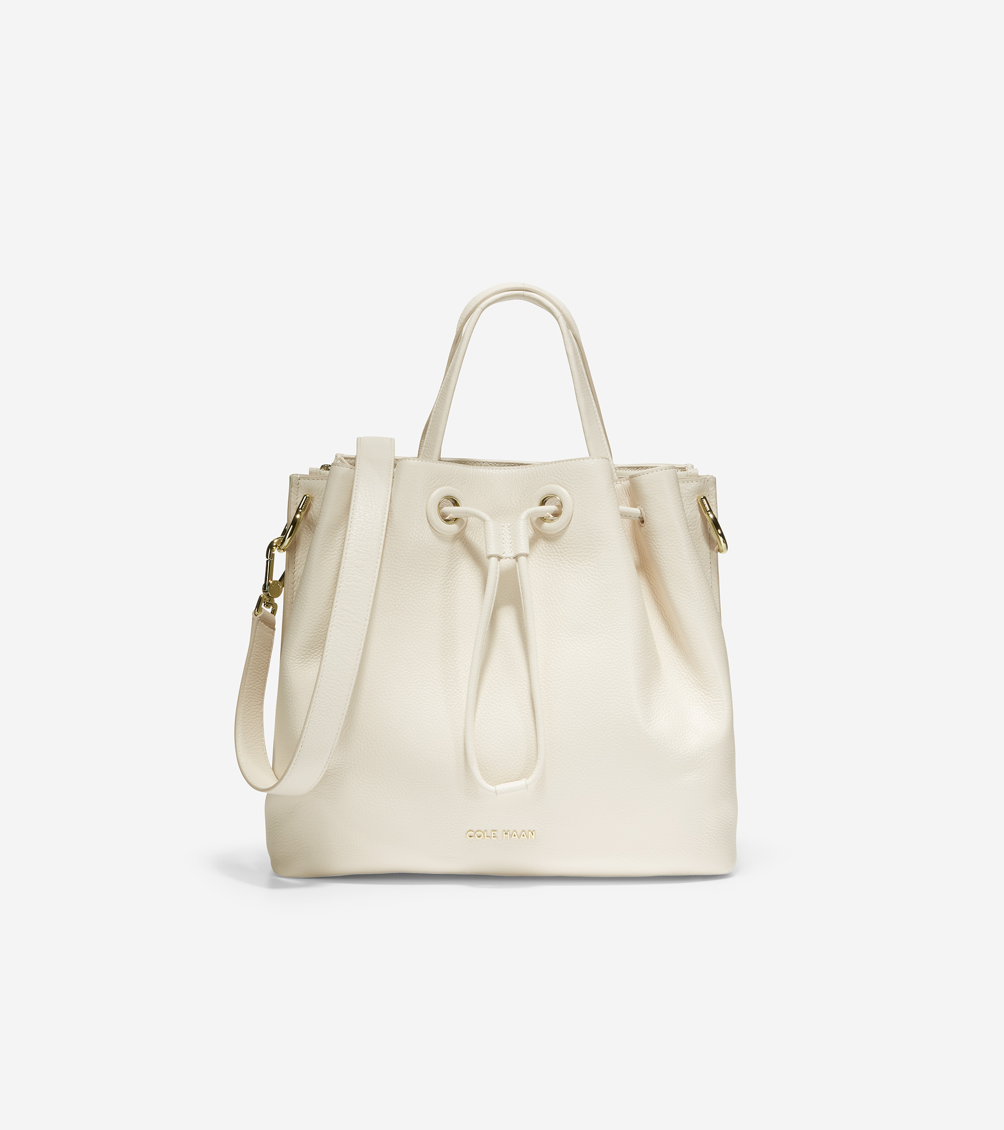 COLE HAAN DRAWSTRING LARGE BUCKET BAG purchases (BNWOT)