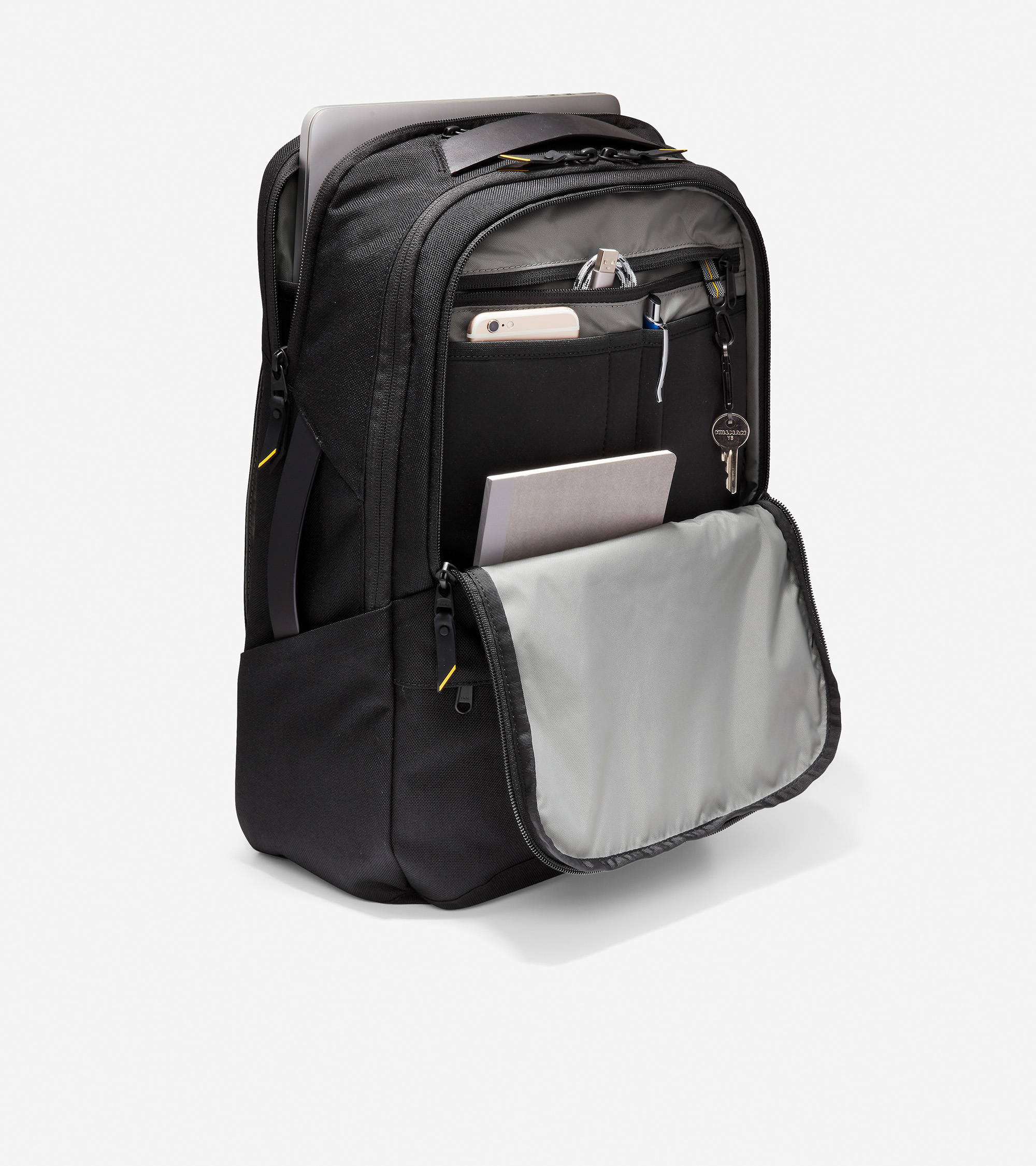 ZERØGRAND City Backpack in Black | Cole Haan